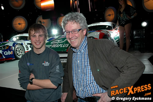 Frits van Amersfoort (r) en Laurens Vanthoor (l)